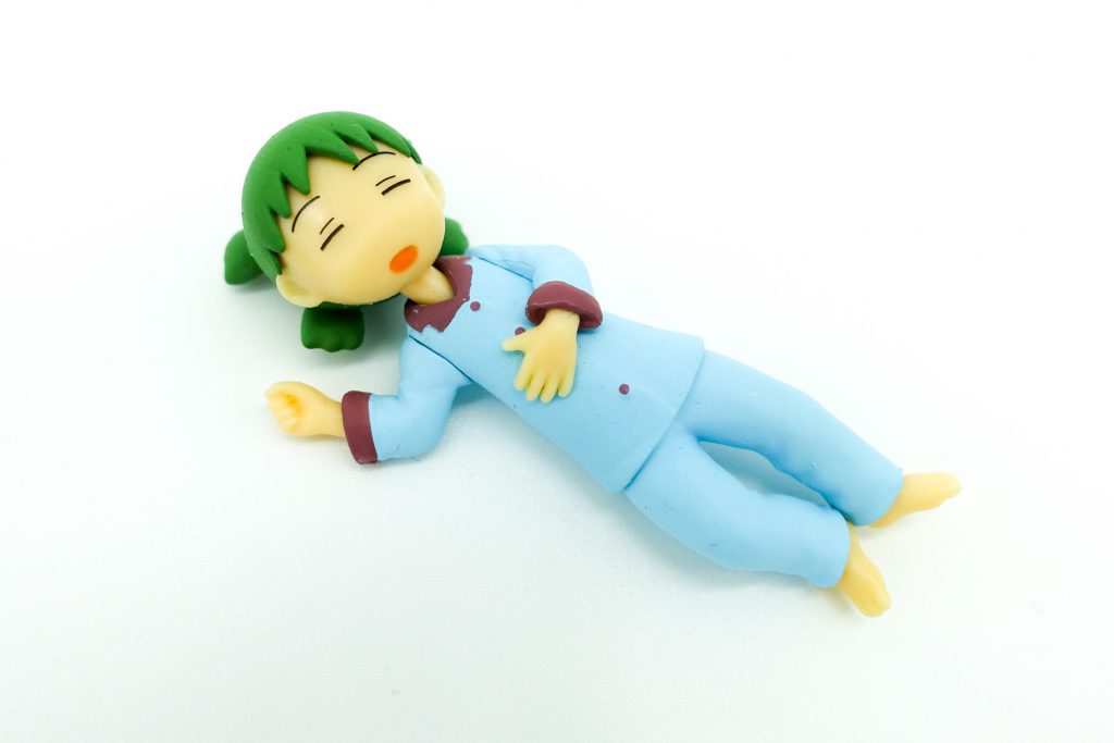 Yotsuba sleeping.