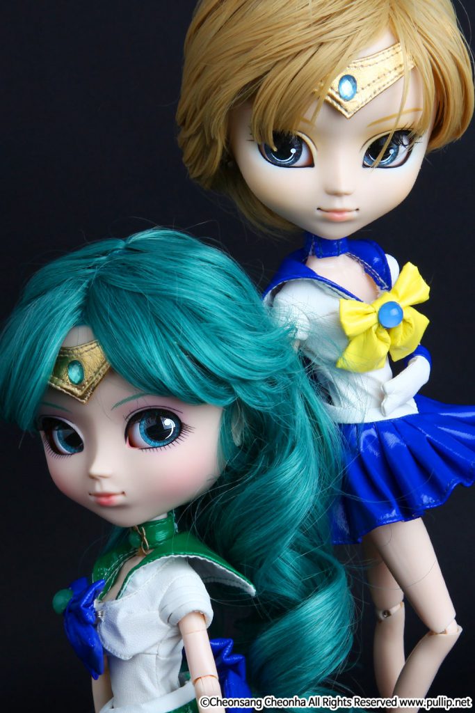 Stock photo of Pullip Sailor Neptune and Uranus.