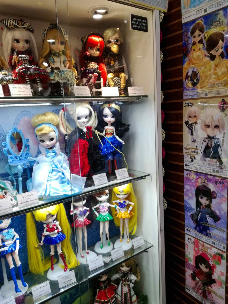 The Pullip corner in Kiddyland