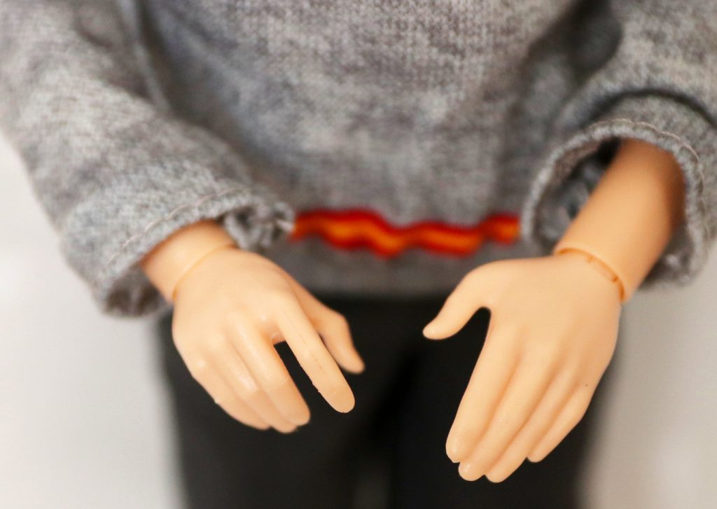 Harry's hands