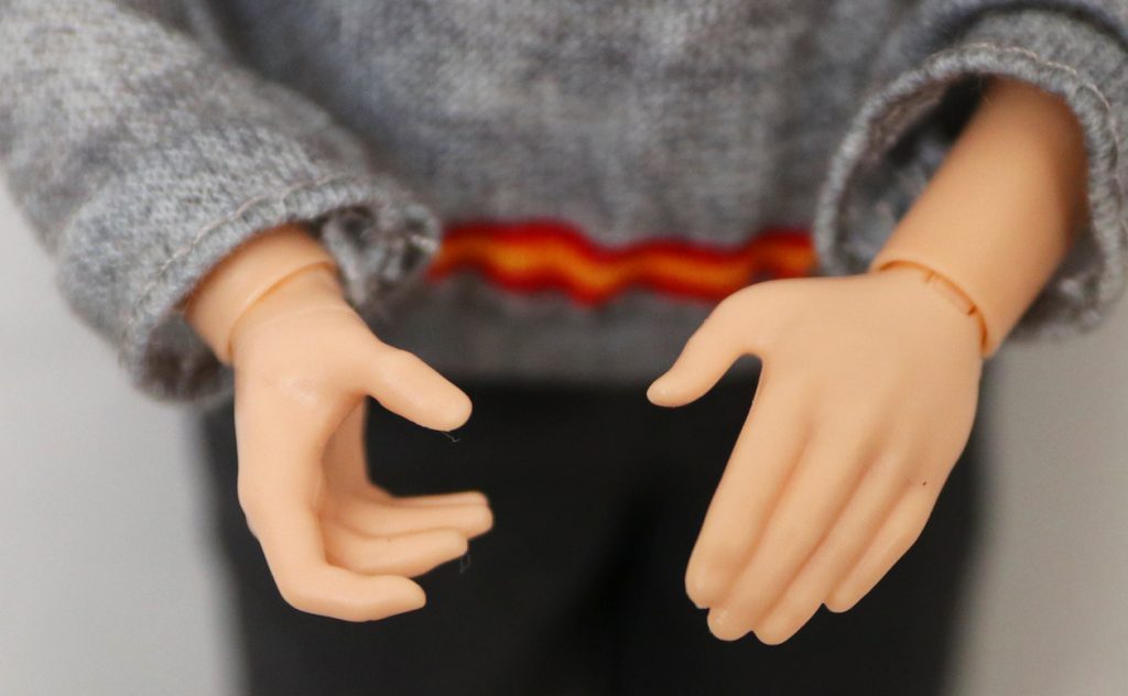 Harry's hands